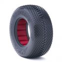 GRIDIRON SC Super Soft Tire w/Red Insert, 3.0x2.2 (2)