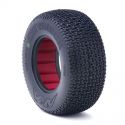CITY BLOCK SC Super Soft Tire w/Red Insert, 3.0x2.2 (2)