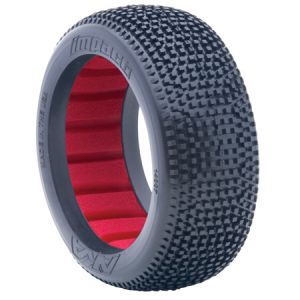 AKA Impact Buggy Tire w/Red Insert, Soft (2)