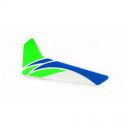 Green Vertical Fin with Decal