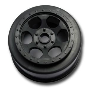 "Trinidad" Black Short Course Wheels for XXX-SCT, Front (2)