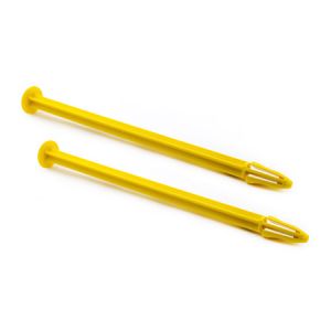 Truggy Tire Spikes, Yellow (2)