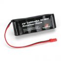 6.0V 1400mAh NiMH Receiver Flat Pack with BEC
