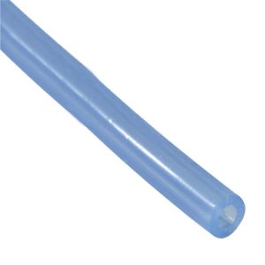 Transparent Blue Silicone Fuel Tubing, 2'