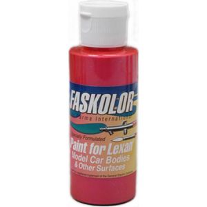 Fasescent Red Lexan Paint