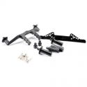 Body Mount, Black, Front/Rear