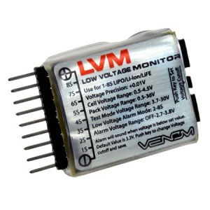 Low Voltage Monitor for 2S-8S LiPo Battery Packs